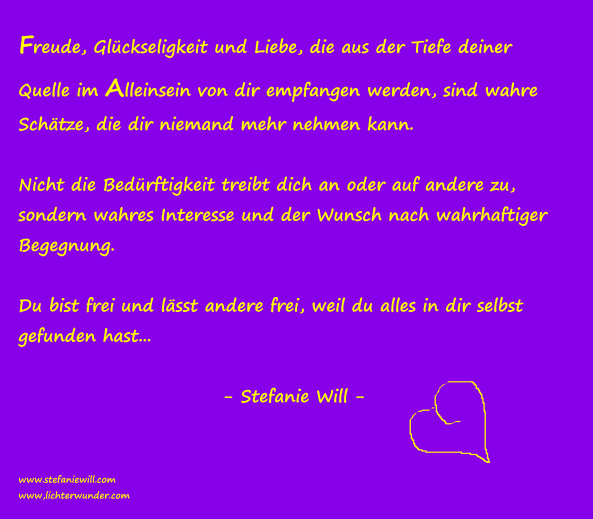 alleinsein